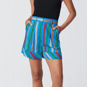 DVF tailored shorts